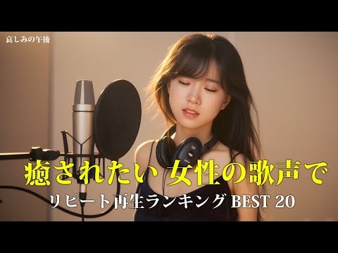 【2026年1月】 リピート再生ランキング BEST 20｜女性の歌声で癒されたい｜癒し リラックス 作業用 BGM ｜日本語🎵