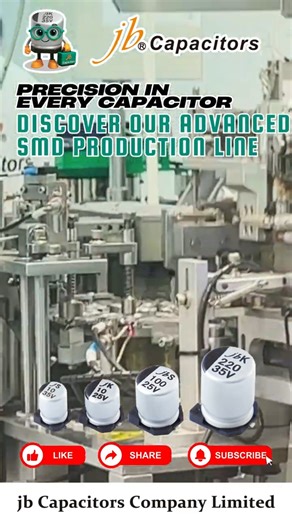 Inside Our SMD Factory: Precision That Powers Every Capacitor