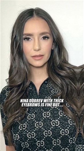 Nina Dobrev’s eyebrow game has definitely evolved! She now rocks thick brows, but her thin eyebrows from the past had their own cute charm. It’s fun to see how beauty styles change over time, showing different sides of her personality. Which look do you prefer? #NinaDobrev #EyebrowGoals #BeautyEvolution #ThickBrows #ThrowbackStyle | Celebrity gossip | Facebook