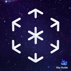 Twinkle twinkle little star, Sky Guide tells me what you are ✨🌔😍 Explore the skies with this amazing app optimized for #iOS12. apple.co/skyguideapp | App Store