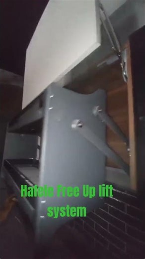 Hafele Free Up lift system Demo,