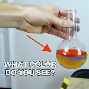 37K views · 284 reactions | No One Can Agree On The Color Of This Mysterious Liquid! What do you think? 樂 | The Action Lab | Facebook
