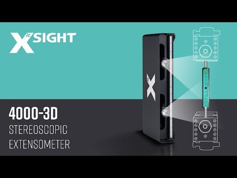 X-Sight 4000-3D | Stereoscopic Extensometer for 3D Deformation Measurement