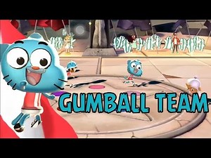 Cartoon Network Superstar Soccer Goal - GUMBALL TEAM - CHAMPIONSHIP BRACKETS -GUMBALL'S GOLD TROPHY