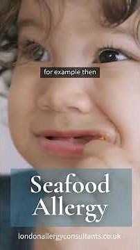 Seafood Allergy in Children : What Parents Should Know 🦐 #allergycare #foodallergy