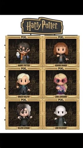 Harry Potter Blind Box PIXL Mini-Figure Display Case of 6