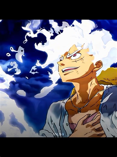 Luffy dan Sun God Nika dalam One Piece