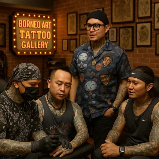 Discover Borneo Art: Unique Tribal and Polynesian Tattoos