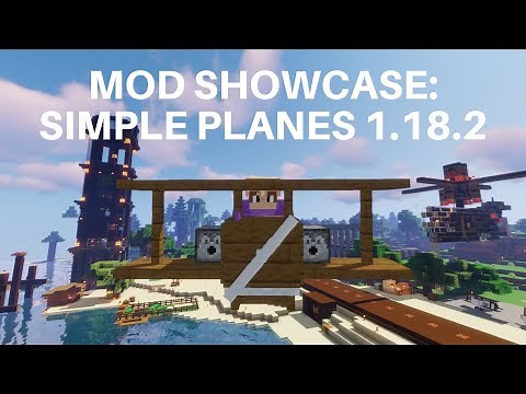 Mod Showcase - Simple Planes for 1.18.2