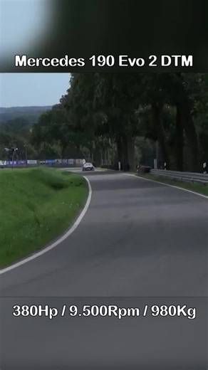 The Dominance of the Mercedes 190 Evo 2 in DTM Racing