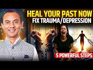 Heal Your Past, Depression & Trauma with 5 Powerful Reiki Healing Steps | Let Go & Move On🔥