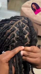 Tutorial, how to cornrow locs❣️❤️ 🎥Daniieehb | Duru Esther Chikodi