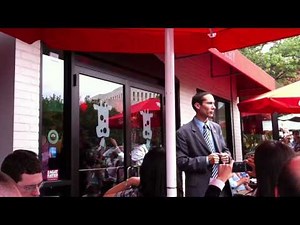 President Obama stops in for a burger