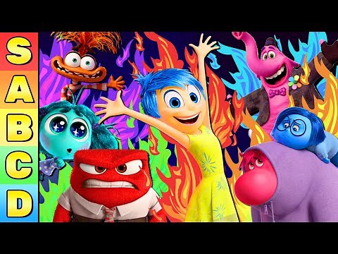 Inside Out 1 & 2 Characters: Worst to Best (TIER LIST!)