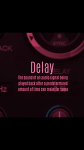 In-the-Mix: Delay The delay effect mimics the sound of an audio signal being played back after a predetermined amount of time. Check out our ilovemusic.in/blog/tips-to-a-great-mix post on Audio Mixing. #mixing #tipstricks #audioengineer #mixingengineer #musicproduction #inthestudio #delay #audioproduction #musicproducers #mixingnmastering | I Love Music Academy | Facebook