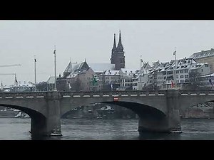 Big, beautiful two-hour walking tour of Basel Switzerland and the surrounding area. 300 cut.