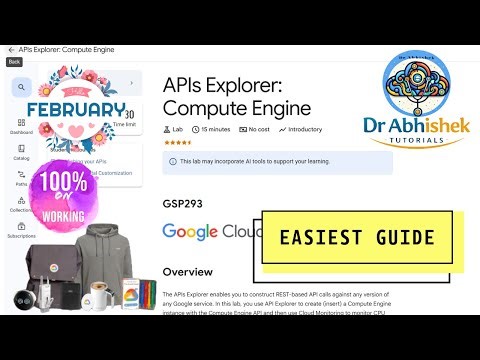 APIs Explorer: Compute Engine | FEB 2026 | #GSP293 #qwiklabsarcade2026
