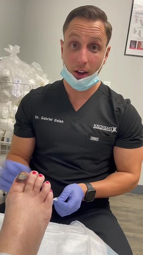 Treatment for Toe Trauma: Nail Removal and Fracture Discovery