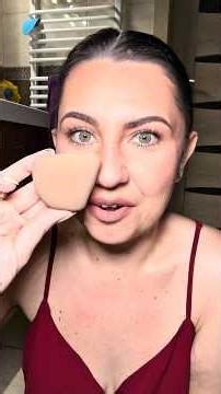 TEST GĄBECZKI HEBE RUBYCELL, MAKIJAŻ NA SUCHO I NA MOKRO