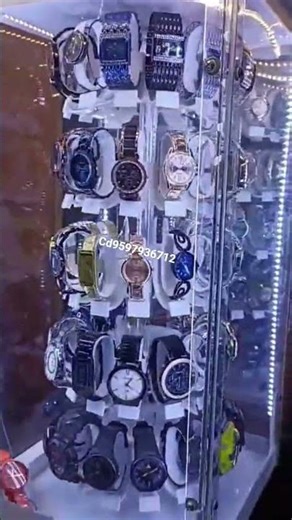 rotating type watch display stand