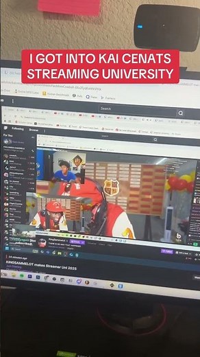 I GOT INTO STREAMER UNIVERSITY