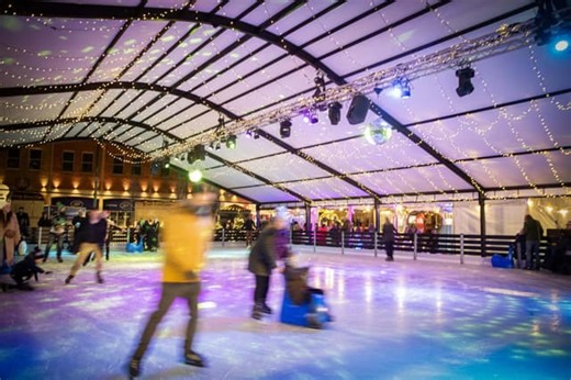 Get your skates on - Look around huge ice rink in Northampton town centre as it opens for month of festive fun