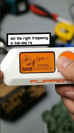 How to use Frequency Analyzer on Flipper Zero