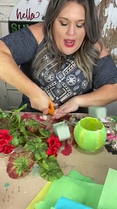 4.9K views · 120 reactions | Watermelon vase : The video has been retrieved from my craft yesterday. It turned out super cute so hopefully, you can enjoy the replay♥️ Watermelon vase : the video has been retrieved from my craft yesterday. It turned out super cute so hopefully, you can enjoy the replay♥️ #tieredtraydecor #tieredtraytuesday #diytieredtray | Katie Tennis | Facebook