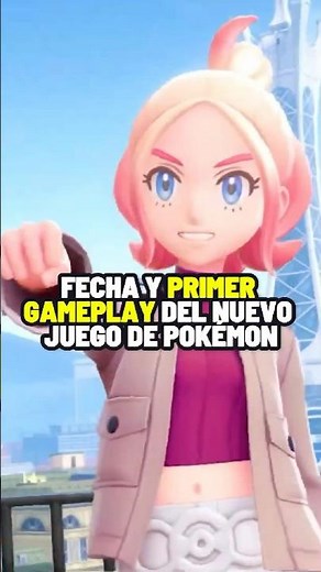 DATE and FIRST GAMEPLAY of the NEW POKÉMON game 🤩👏🗼 #pokemon #nintendo #nintendoswitch