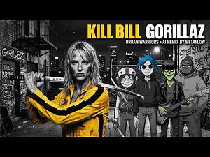 [KILL BILL MIX] GORILLAZ Inspired Insane Trip-Hop Synthwave Revenge AI Soundtrack