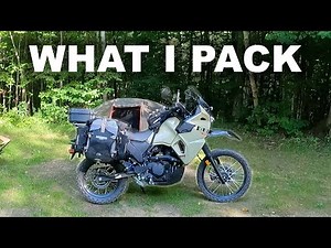What I Pack For Long Motorcycle Travel - Gear Breakdown