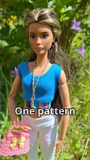 Barbie Crop Top Sewing Pattern ✂️ | One Pattern, Many Looks