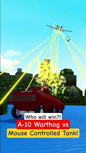 Roblox Build a Boat for Treasure A-10 Warthog Jet vs Remote Control Tank #babft #roblox new update!