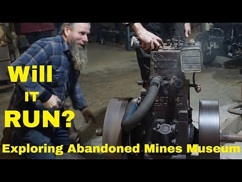 Antique Ruston Hornsby Stationary Engine