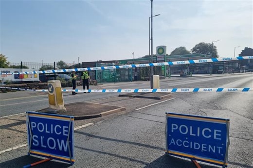 Part of Doncaster Road in Wakefield is expected to be closed "at least all day" as officers continue to investigate a shooting incident which took place on Tuesday evening