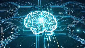 Digital brain scan merging human mind with circuit technology