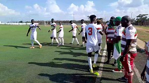 Championnat de ligue 2 Ivoirienne Mi-temps au stade Biaka Boda de Gagnoa Aucun but pour l'instant entre l'Africa Sports et Sirocco fc 0-0. | Africa Sports d'Abidjan