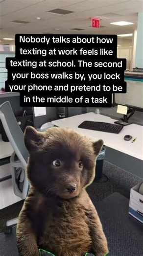 when job and school texting feels the same , Funny work meme #funnyworkmeme
