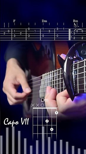 MUTTER (Rammstein) Solo - Fingerstyle Guitar with Chords #guitartabstutorial #fingerstylecover