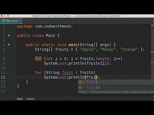 Java #38 - For Each Loop [By Mosh Hamedani]