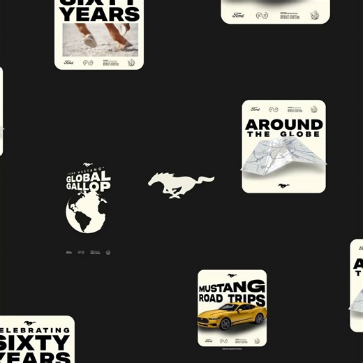 78K views · 527 reactions | There are regular road trips, and then there’s the Ford Mustang® Global Gallop. Celebrating 60 years of Ford Mustang with our friends around the globe. | Ford Mustang | Facebook