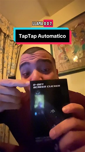 Tap tap sin parar 😎📱 Este Auto Tap 007 es perfecto para móvil o tablet si necesitas muchos toques rápidos en pantalla sin cansarte. Lo colocas, lo configuras y deja que haga el trabajo por ti. Ideal para juegos, tareas repetitivas o simplemente para ahorrar tiempo y dedos. Una auténtica máquina del tap tap 👀⚡ #AutoTap #GadgetsTikTok #AccesoriosMóvil #GamingMóvil #TikTokShop