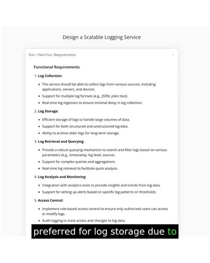 How to Design a Scalable Logging Service: Architecture, APIs, and Best Practices