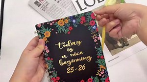 Planner Weekly and Monthly Calendar Notebook (July 2025 - June 2026), Hardcover Bound Planner with Tabs, Inner Pocket, A5