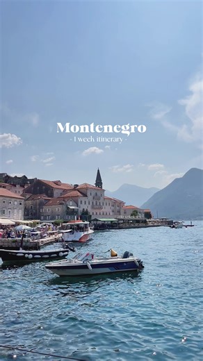 Montenegro Itinerary 🐈⛪️🤍 The perfect week exploring Montenegro’s most beautiful spots 👇🏼 🐈 Kotor - 2 days - Old Town Walking Tour - Hike Kotor Fortress - Swim at Kotor Beach - Kotor Cat Musesum - Bay of Kotor ⛵️ Perast - 2 days - Lady on the Rock - Blue Coat Boat tour - St Nikola Church - Bajova Kula Beach ⛪️ Budva - 2 days - Budva Old Town - Mogren Beach - Citadel - Budva City Walls - Day tour to Dubrovnik, Croatia Is Montenegro now on your list? Should I do a full travel guide? 🐈🇲🇪🫶�