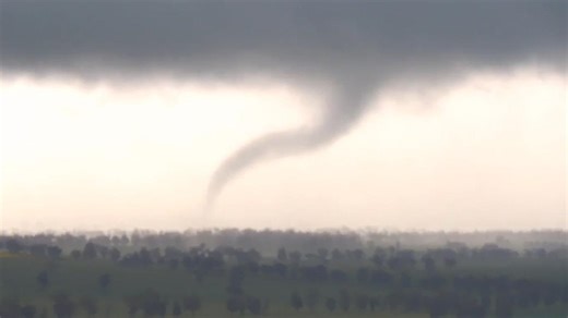 Rare tornado and severe storms lash Sydney