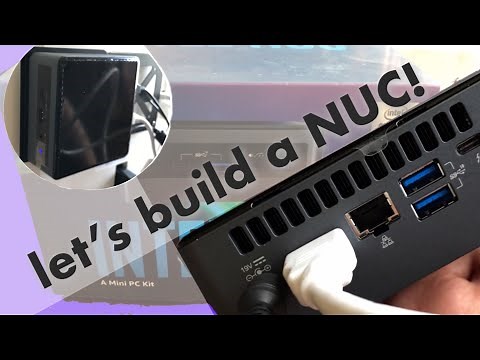 Intel NUC Core i7-10710U 10th Gen, Windows 10 humancentric mount LG27UL600 VESA 100 NUC10I7FNH