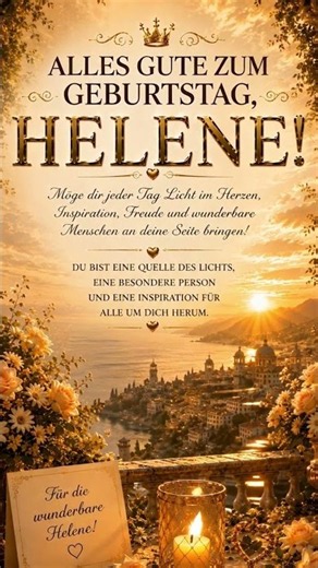 HELENE – Alles Gute zum Geburtstag!