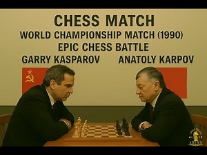 Garry Kasparov vs Anatoly Karpov. World Championship match (New York/Lyons) 1990.