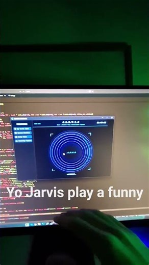 I Built a Real-Life JARVIS with Python 🤖 🖥#ai #coding #python #shorts